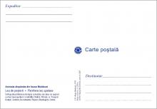 IM0063 (verso) ”Animale dispărute din fauna Moldovei” /”Leu de peșteră. Panheraleospelaea.”/