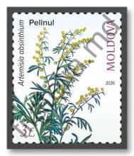 MP1420 „Natura vindecătoare. Plante medicinale.” (marca „Pelinul. Artemisia absinthium.”)